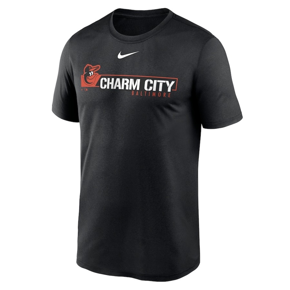 NWT Nike Men's Baltimore Orioles Black Local Home Town T-Shirt